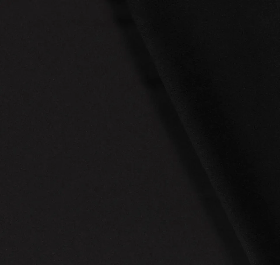 38CM BLACK REMNANT SOFT SHELL WATERPROOF FABRIC