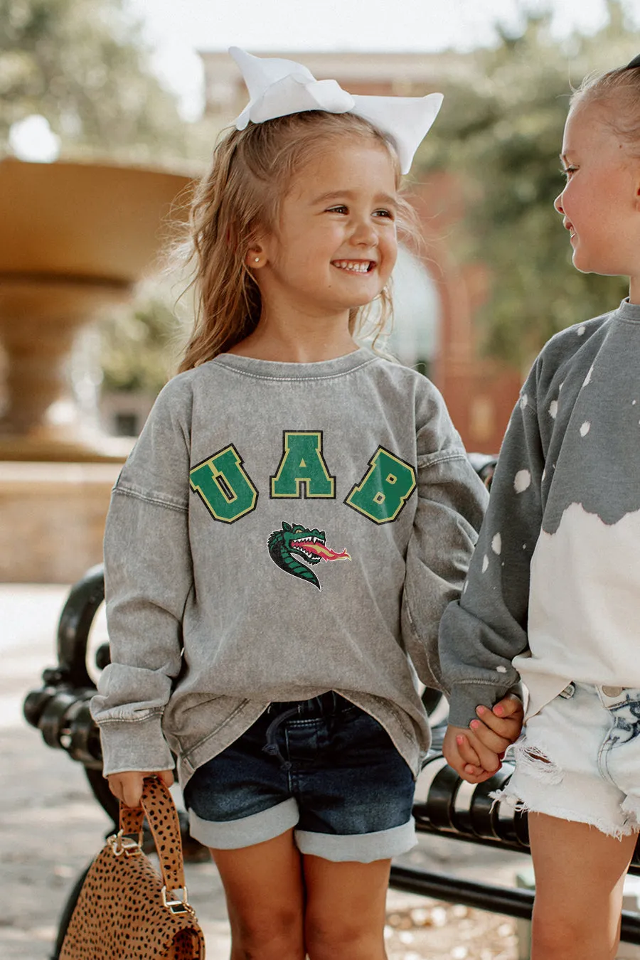 ALABAMA AT BIRMINGHAM BLAZERS KIDS FADED WASH PULLOVER