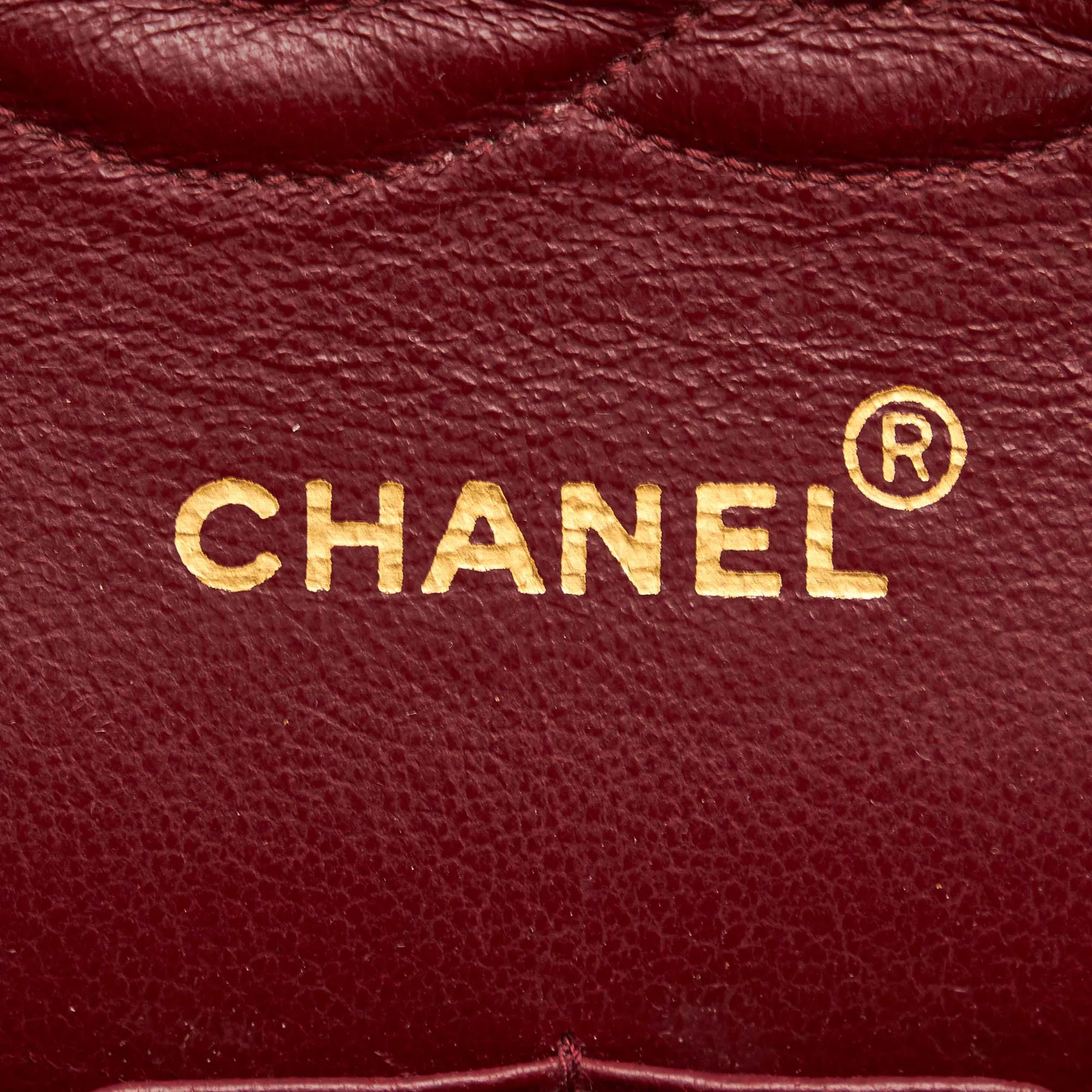 Chanel CC Matelasse Lambskin Flap Bag Black