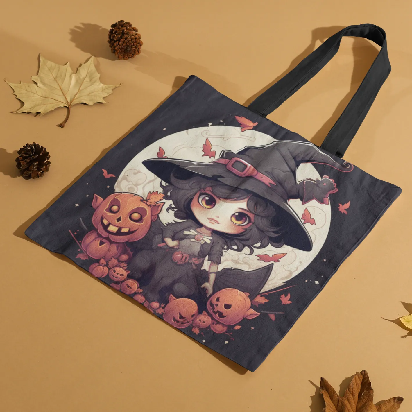Cute Halloween Tote, Halloween Tote Bag, Halloween Tote, Halloween Tote Bags, Tote bag Mockup Halloween, Tote Bags Halloween, Halloween Tote