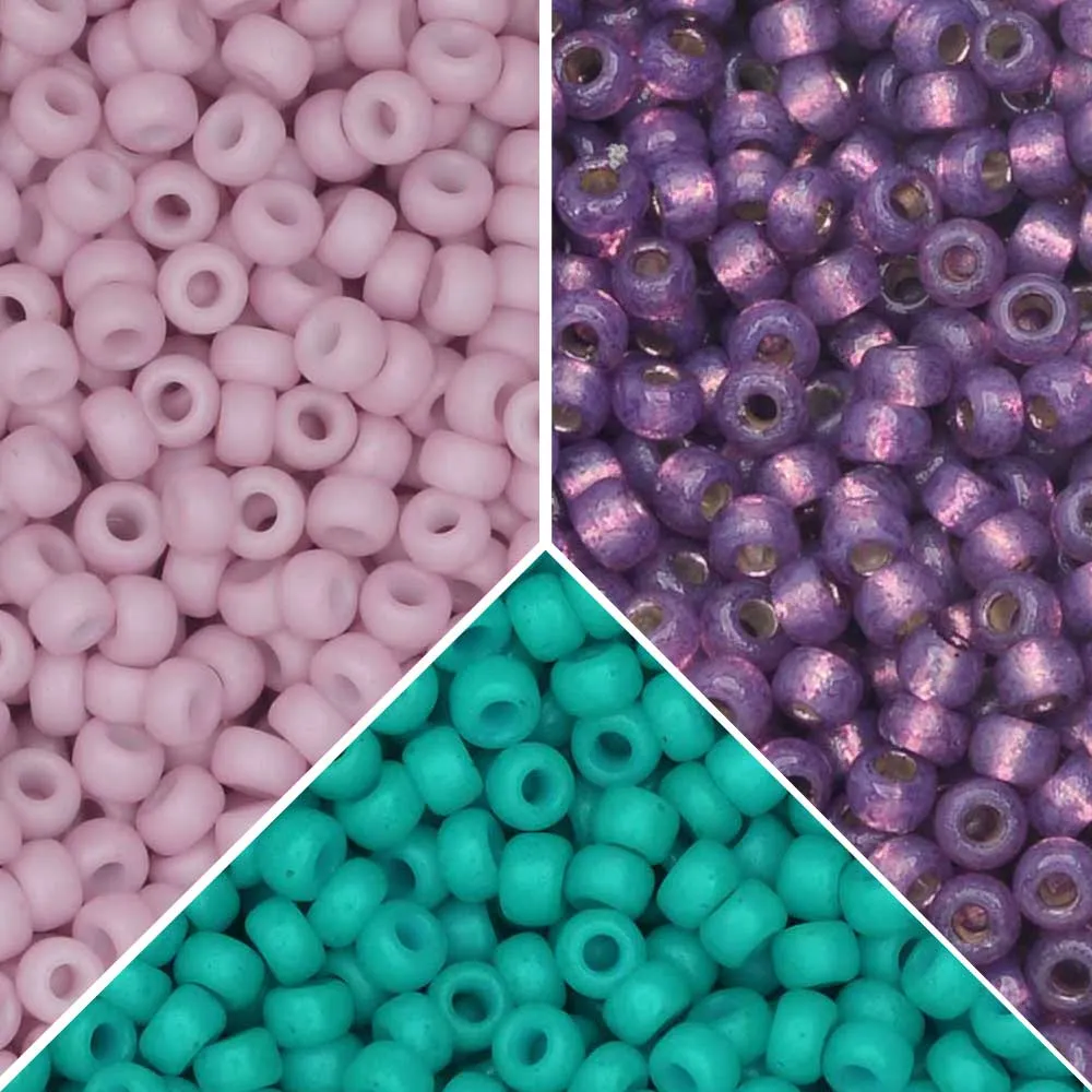 Exclusive Beadaholique Designer Palette, Miyuki Seed Bead Mix, Round 11/0, Martinique (25.5 Grams)