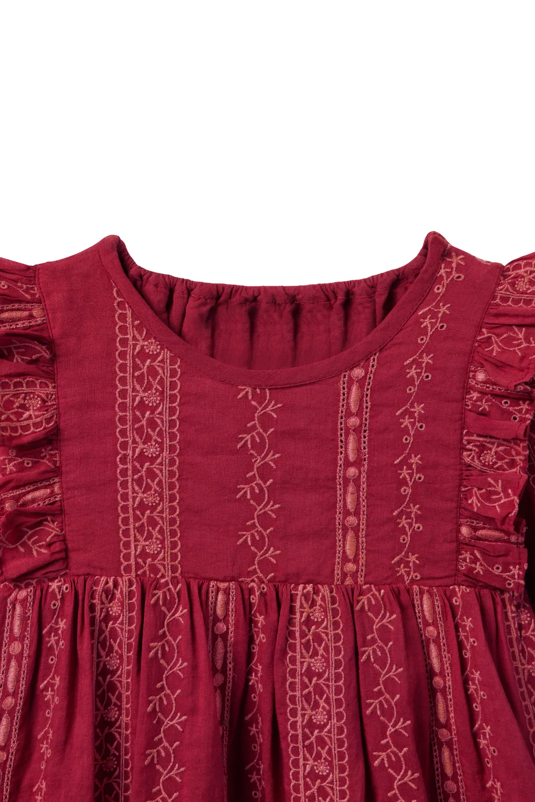 Kate Dress in Garnet