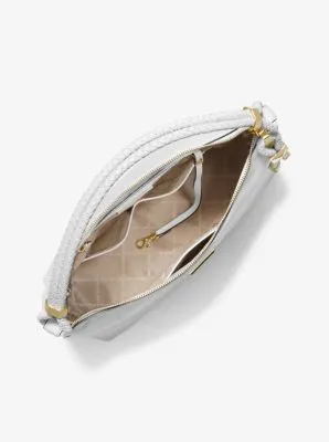 Lexington Large Pebbled Leather Shoulder Bag