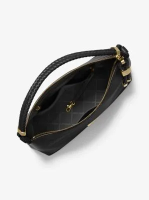 Lexington Large Pebbled Leather Shoulder Bag