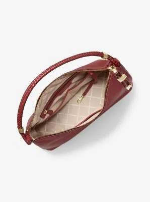 Lexington Large Pebbled Leather Shoulder Bag