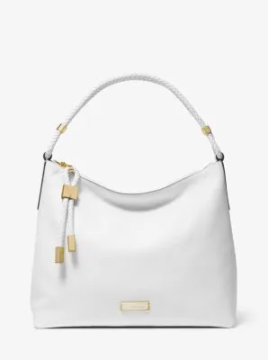 Lexington Large Pebbled Leather Shoulder Bag