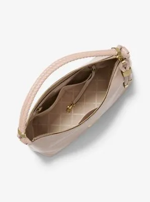 Lexington Large Pebbled Leather Shoulder Bag