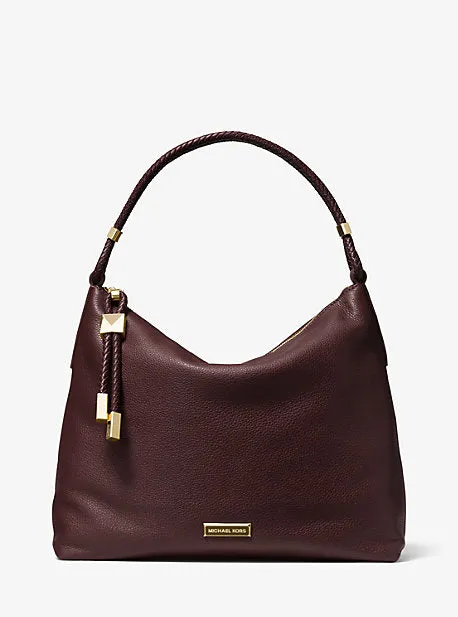 Lexington Large Pebbled Leather Shoulder Bag