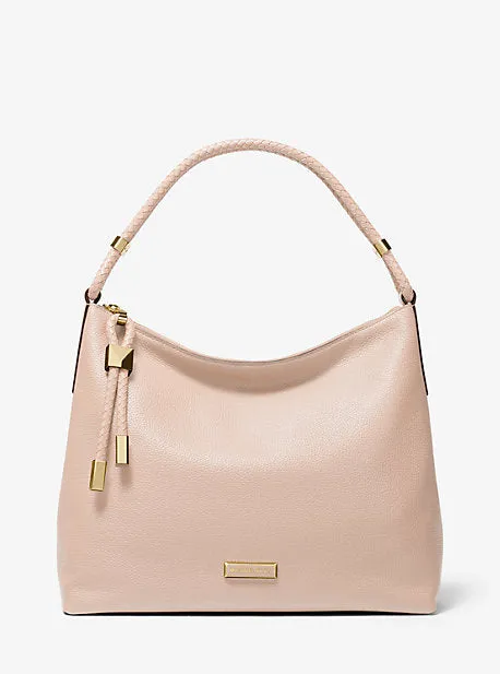 Lexington Large Pebbled Leather Shoulder Bag