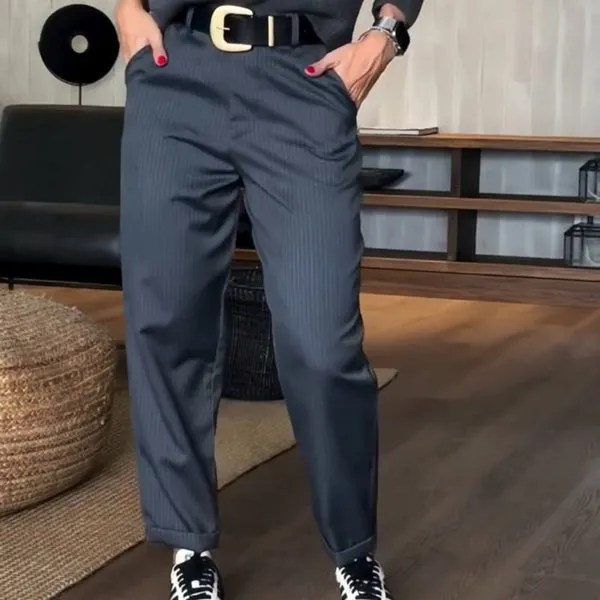 Maria| STRIPES SUIT PANTS
