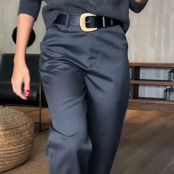 Maria| STRIPES SUIT PANTS