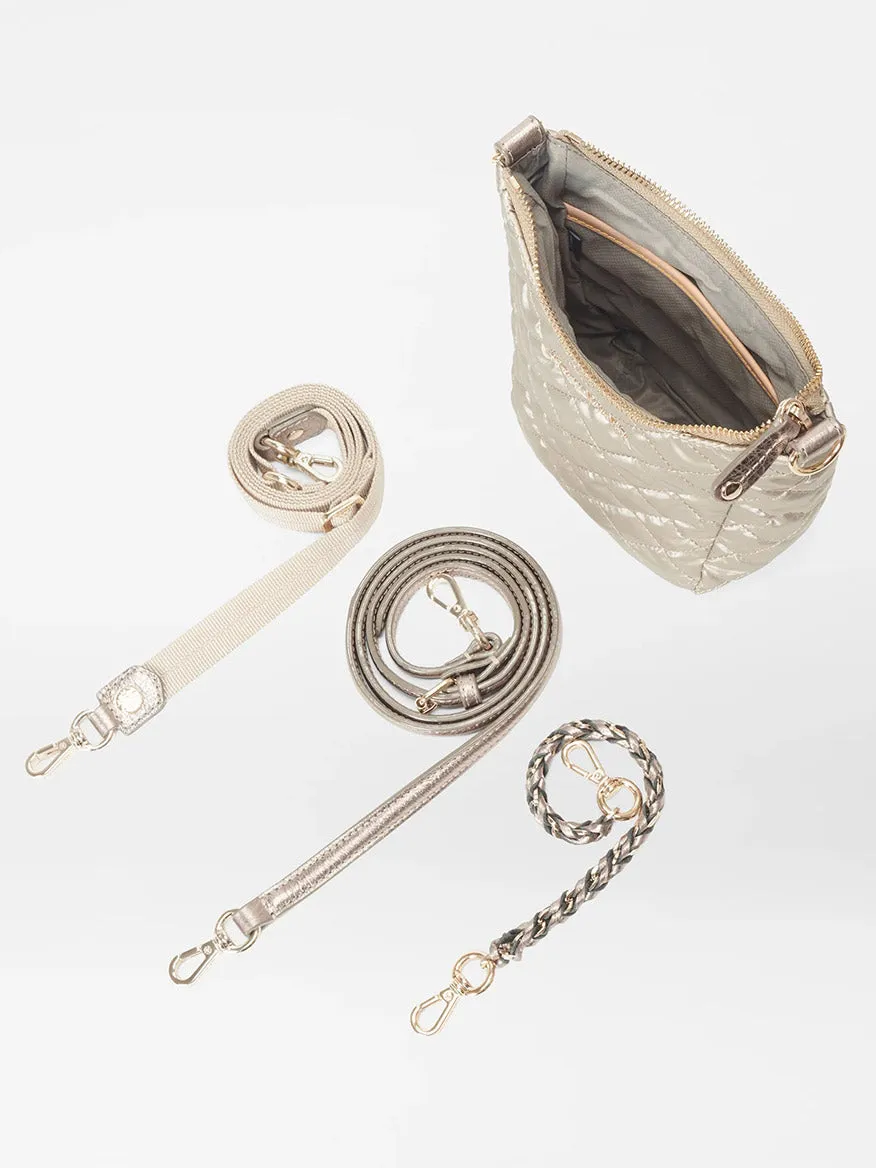 MZ Wallace Crosby Go in Quartz Pearl Oxford