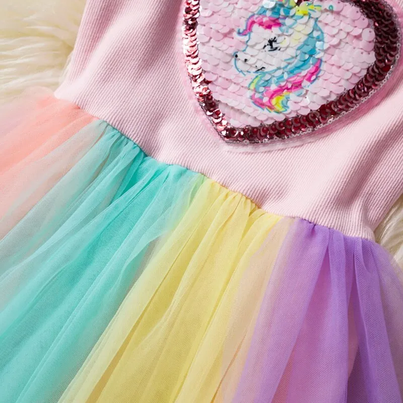Pastel Unicorn Tutu Dress