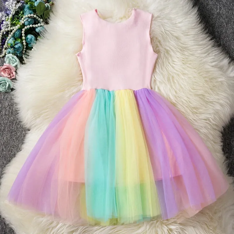 Pastel Unicorn Tutu Dress