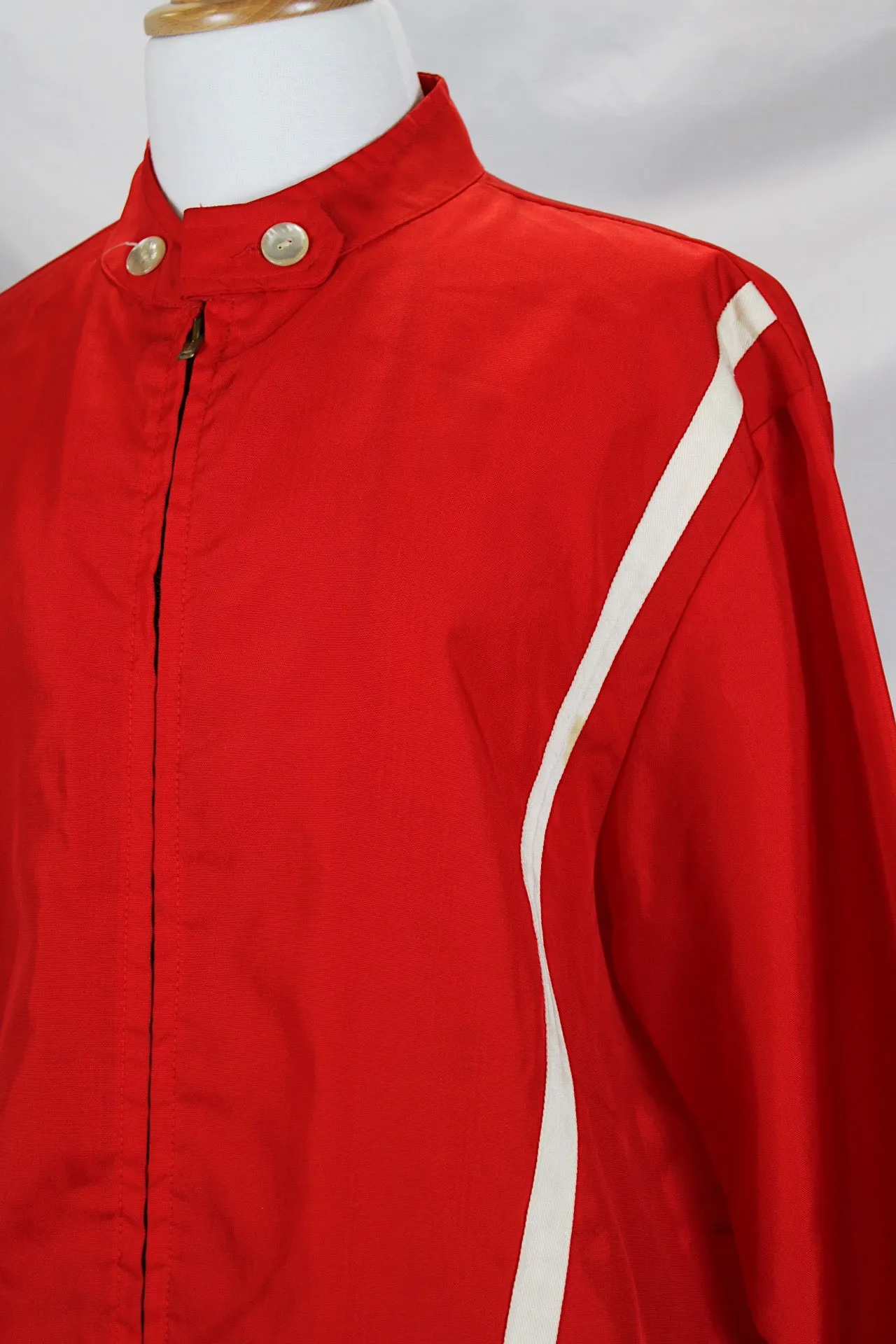 Red Lightweight Windbreaker