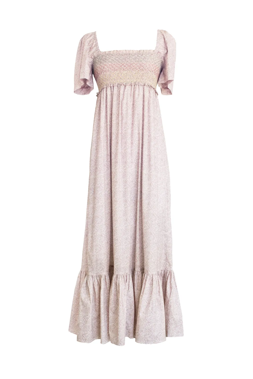 Rosemary Dress in Scattered Blooms