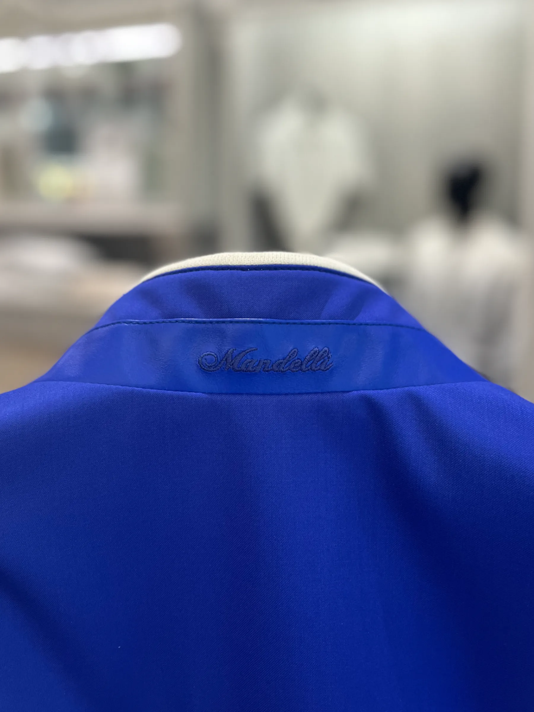 Scabal Wool Bomber - Royal