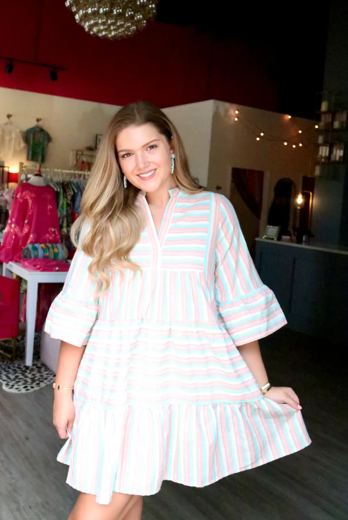 Seaside Stripes Dress