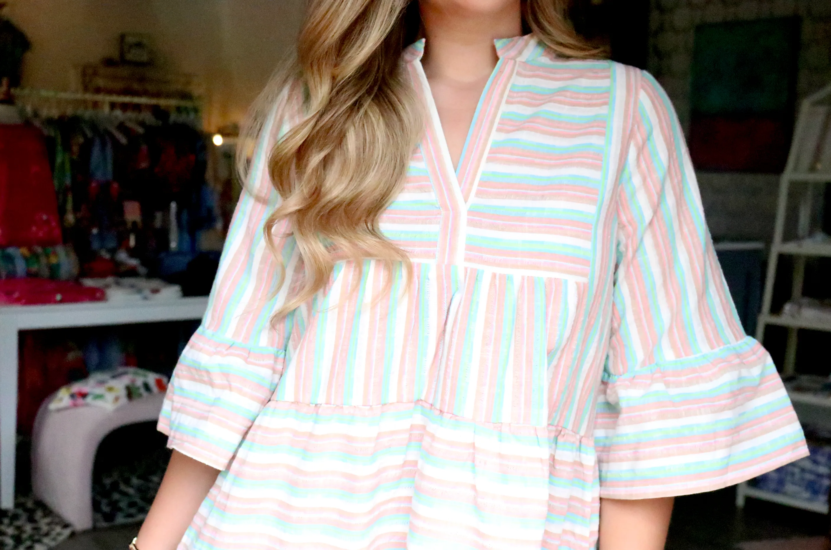 Seaside Stripes Dress