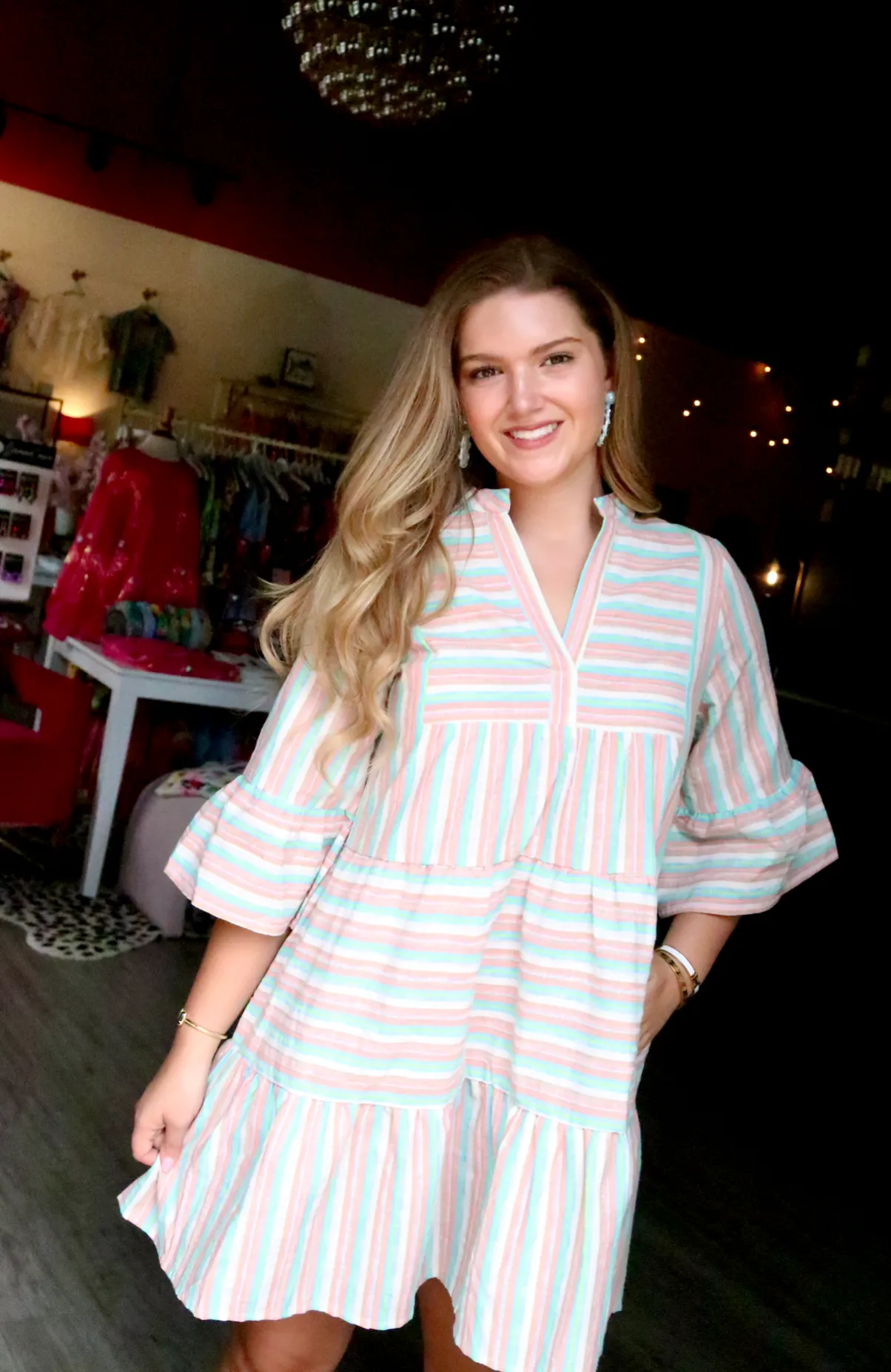 Seaside Stripes Dress