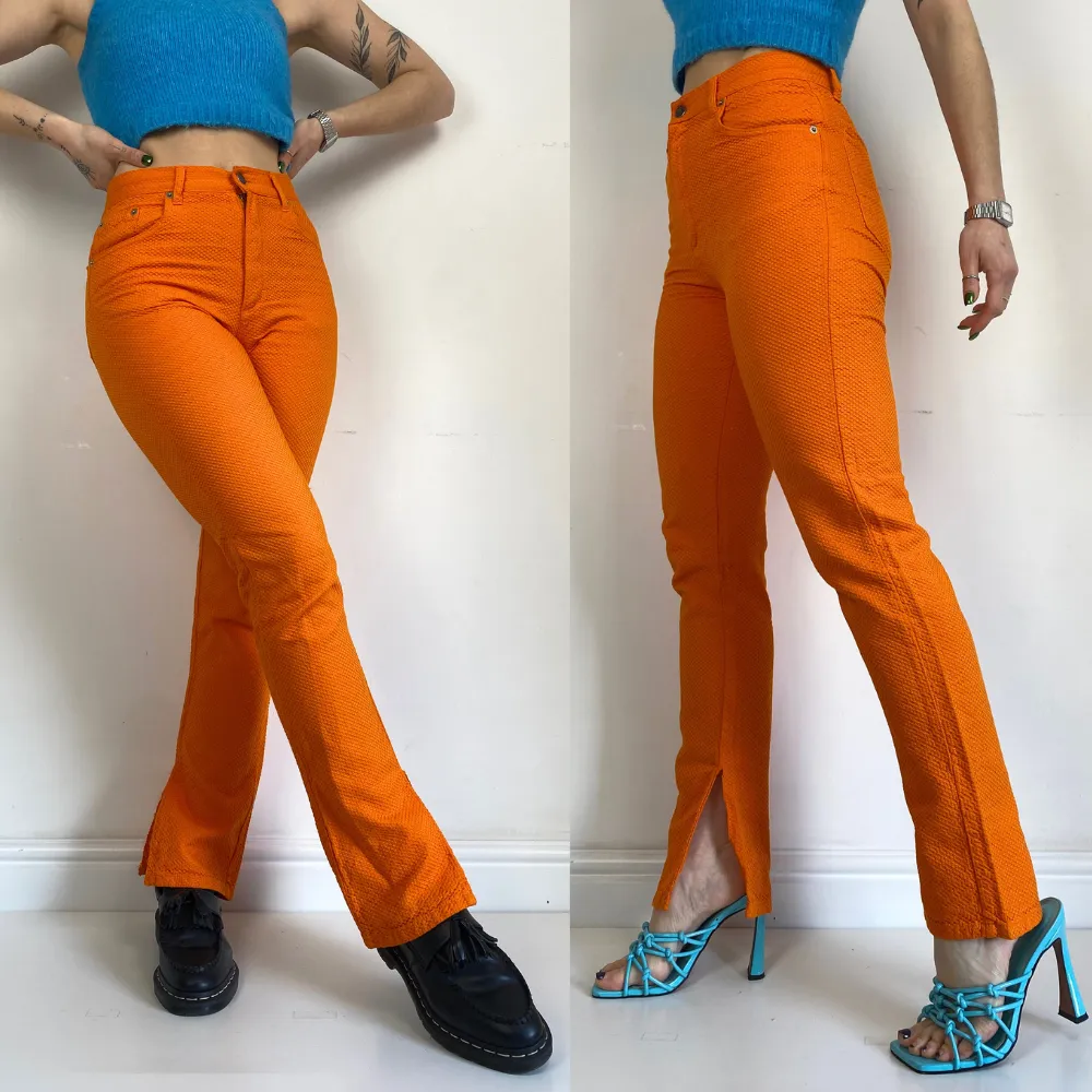 Slit Hem Trousers - XS