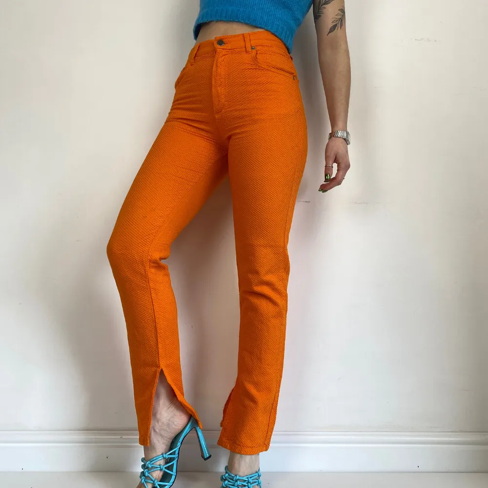 Slit Hem Trousers - XS