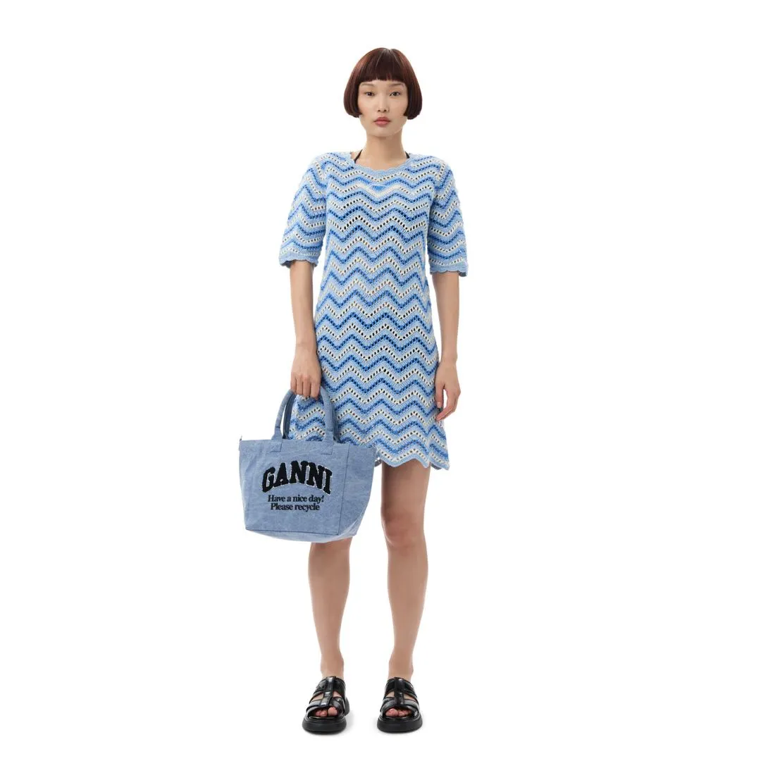 Small Shopper (Light Blue Vintage)