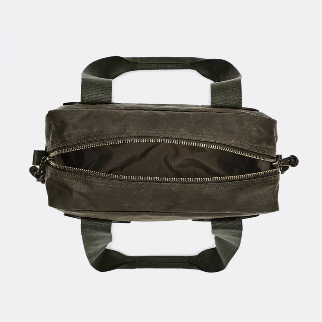 Tin Cloth Zipper Tote Bag