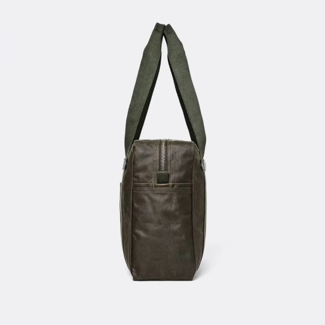 Tin Cloth Zipper Tote Bag