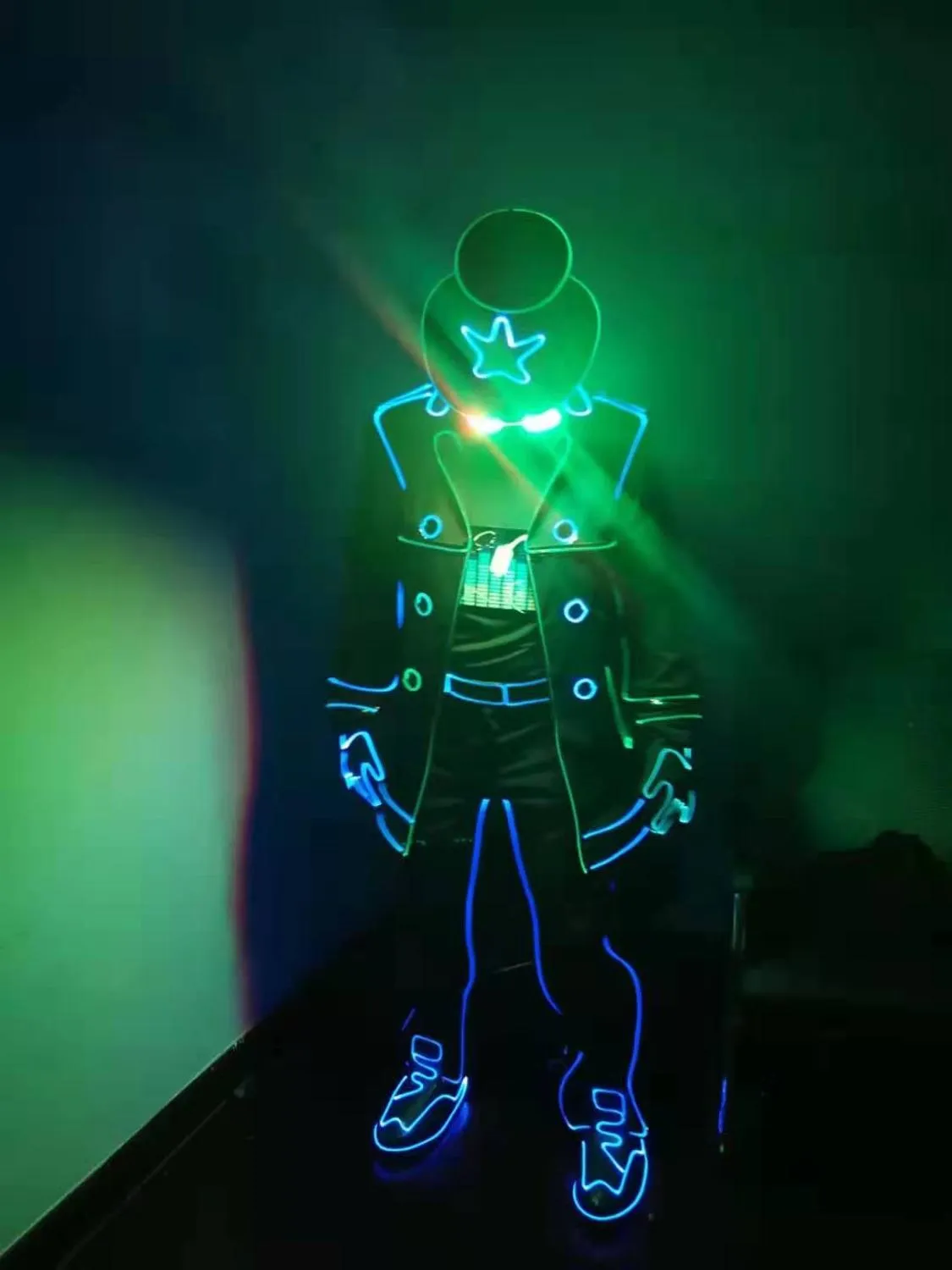 Tron legacy burning man light up suit