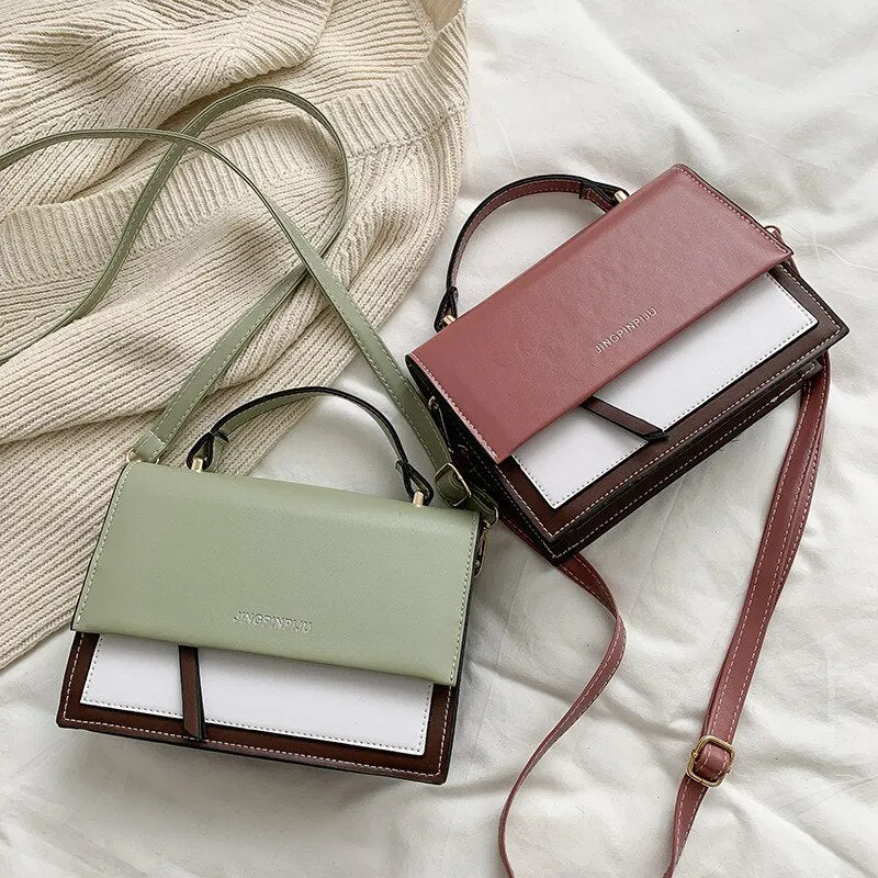 Vvsha  2023 Fashion Shoulder Bags for Women Crossbody Daily Simple Leather Female Messenger Phone Wallet