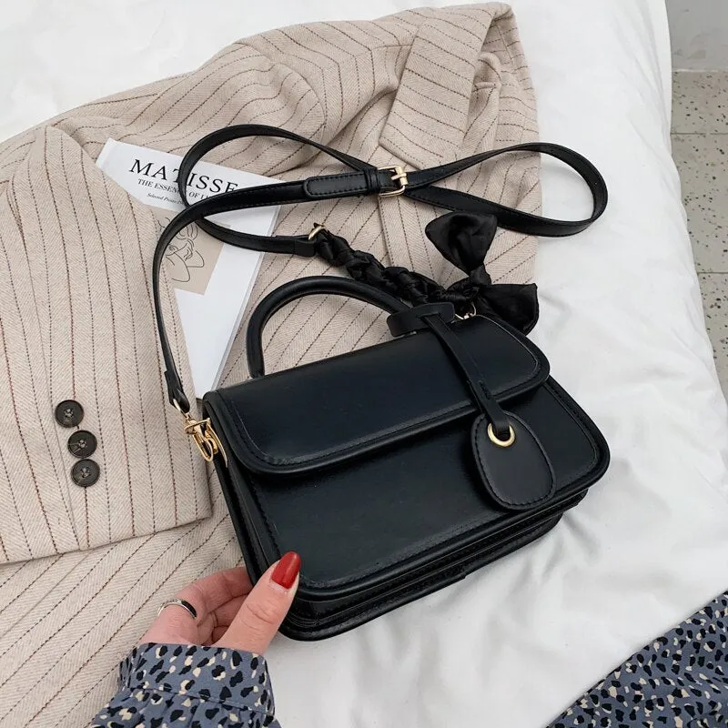 Vvsha Design Small PU Leather Flap Crossbody Shoulder Bags for Women Summer Handbags Female Fashion Brand Travel Totes