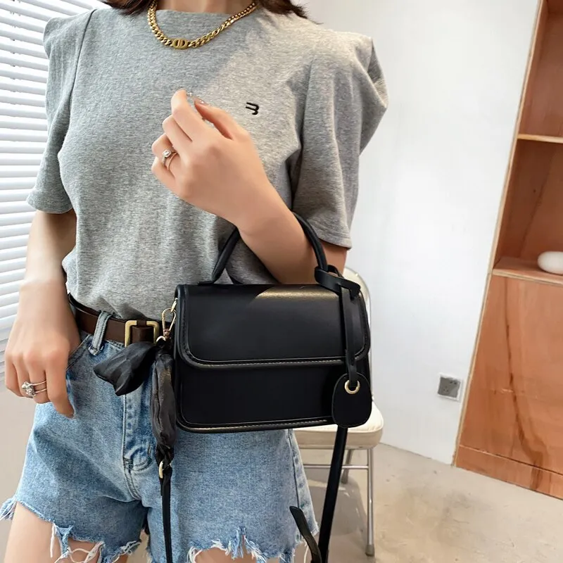 Vvsha Design Small PU Leather Flap Crossbody Shoulder Bags for Women Summer Handbags Female Fashion Brand Travel Totes