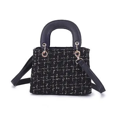 Vvsha  Luxury Fashion Women Messager Bag Girl Cute Shoulder Messenger Bag Beauty Black Red White Handbag High Quality Bags 2023