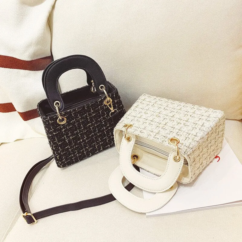 Vvsha  Luxury Fashion Women Messager Bag Girl Cute Shoulder Messenger Bag Beauty Black Red White Handbag High Quality Bags 2023