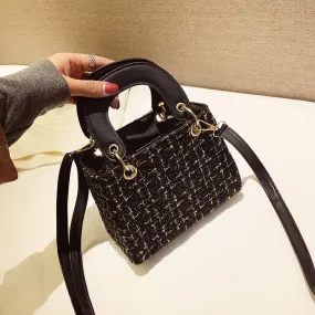 Vvsha  Luxury Fashion Women Messager Bag Girl Cute Shoulder Messenger Bag Beauty Black Red White Handbag High Quality Bags 2023
